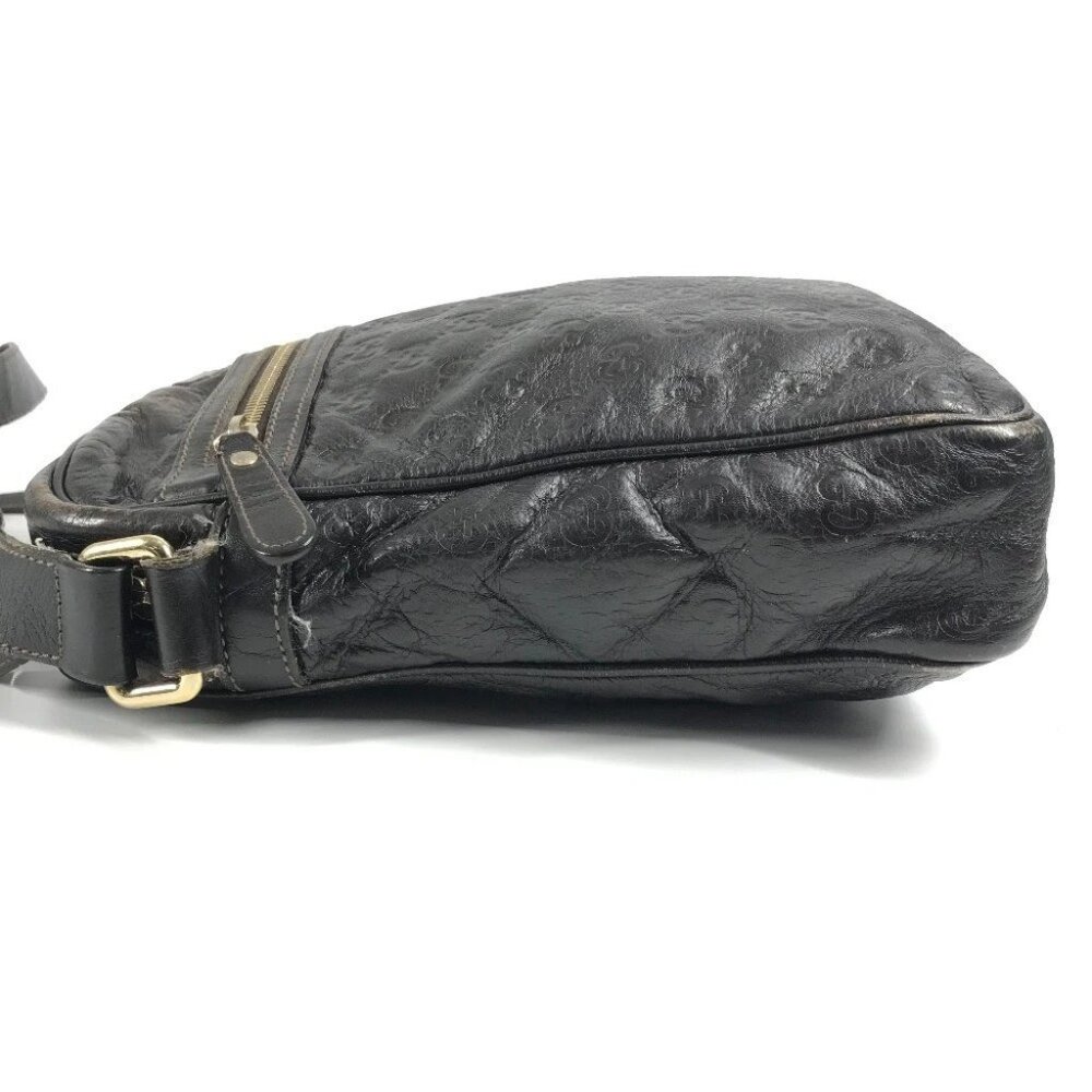 GUCCI 201448 Guccissima GG Bag Crossbody Pochette Shoulder Bag - Picture 4 of 15